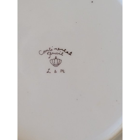 Vintage Lipper & Mann Continental Fruit Salad Plate 8” Diameter - Picture 5 of 5